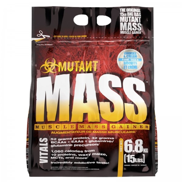 Mutant Mass Gainer, 2268g (5 lbs) voordelig kopen - Fitshop.nl