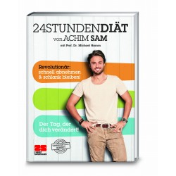 24StundenDiät by Achim Sam DAS BUCH (24hoursdiet - the book) Produktbillede