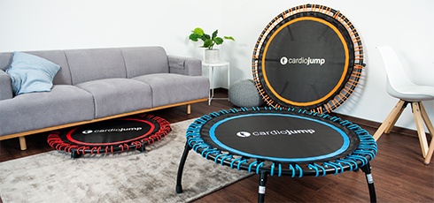 cardiojump Fitness Trampoline Premium Available in three sizes
