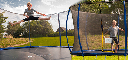 cardiojump Advanced trampoline Jumping in the air – but safe!