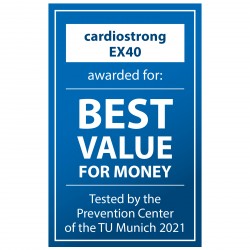 Crossový trenažér cardiostrong EX40 ocenění