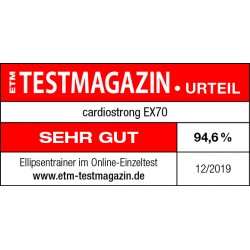 cardiostrong Crosstrainer EX70 Auszeichnungen