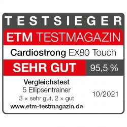 cardiostrong Crosstrainer EX80 Touch Auszeichnungen