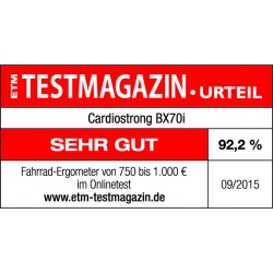 cardiostrong Ergometer BX70i Kinomap-Bundle Auszeichnungen