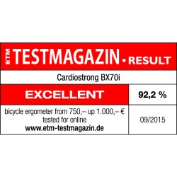 cardiostrong Exercise Bike BX70i & Kinomap Bundle Awards