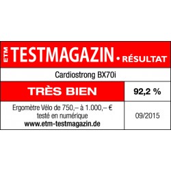 Vélo d'appartement cardiostrong BX70i Récompenses