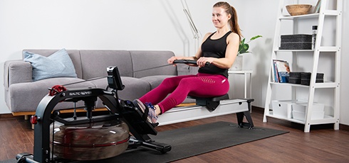 cardiostrong Baltic Rowing Machine Rowing like on water