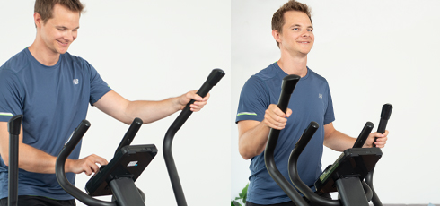 cardiostrong elliptical cross trainer FX70 Training is never boring!