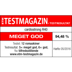 cardiostrong romaskine RX40 Priser