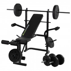 Duke Fitness Weight Bench Set | Halterbank + gewichten Productfoto