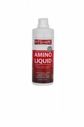 Fitshape Amino Liquid XL Kersen 1000 ml Aminozuren  Productfoto