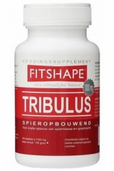 Fitshape Tribulus 1000 mg 100 tabletten | Energieboost Productfoto