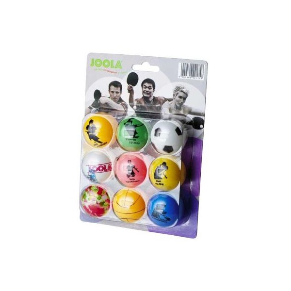 Pingpongové míčky Joola Fan, balení 9 ks Obrázek výrobku