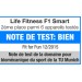 Tapis de course Life Fitness F1 Smart Folding Récompenses