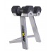 MX55 håndvægte fra 4,5 til 24,9 kg med stander