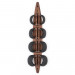 NOHrD Swing Board Nussbaum 2-4-6-8 kg Echtleder schwarz best. aus:
