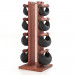 NOHrD Swing Turm Club Sport 2-4-6-8 kg Echtleder schwarz best. aus: