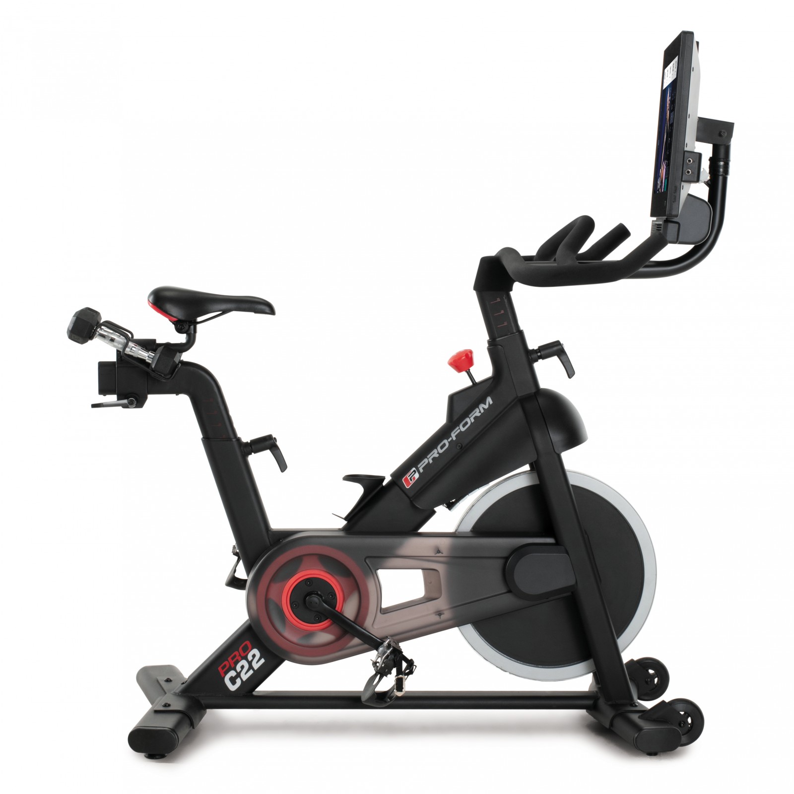 ProForm Sport CX Stationary Exercise Bike With Dumbbells, 30-Day IFIT ...