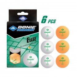 Pingpongové míčky Donic-Schildkröt Elite 1* Poly Obrázek výrobku