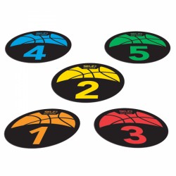 Disques de marquage au sol pour tirs au panier SKLZ Shot Spotz