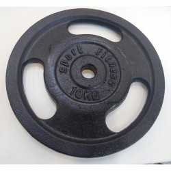 Hantelscheiben 3G mit Grifflöchern 10 kg Product picture