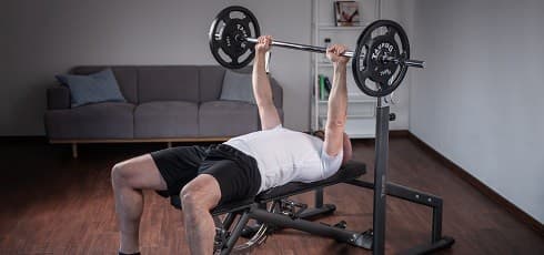 Taurus weight bench B900 360° strength training at home