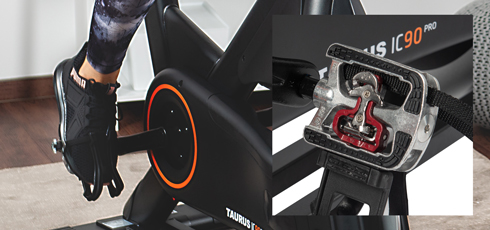 Taurus indoor bike IC90 Pro Den perfekte kombination