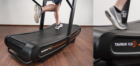 Taurus Run X Curved Treadmill Curved-slidbane!