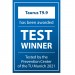 Běžecký pás Taurus T9.9 Black Edition se zábavní konzolí ocenění