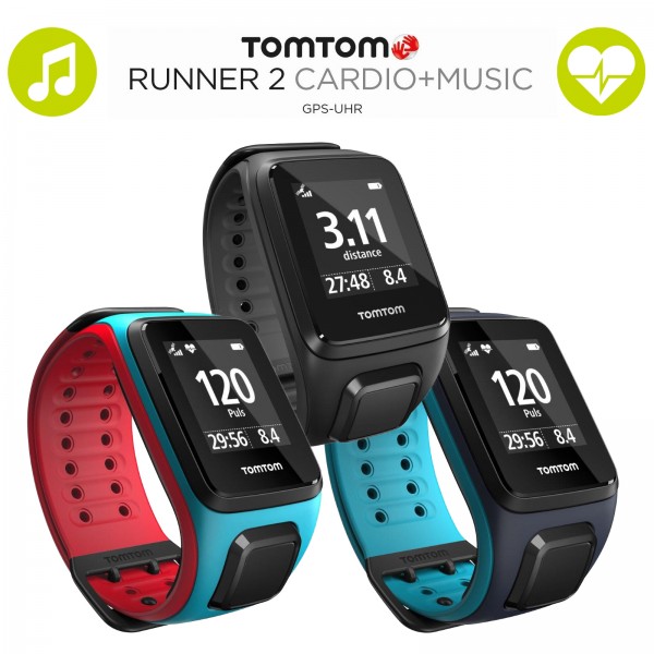 sector Ijzig Tijdens ~ TomTom Runner 2 Cardio + Music GPS-Sporthorloge kopen met 11  klantenbeoordelingen - Fitshop