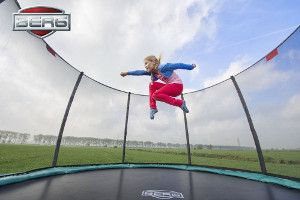 Trampoline de jardin avec filet de sécurité Trampoline de jardin avec filet de sécurité
